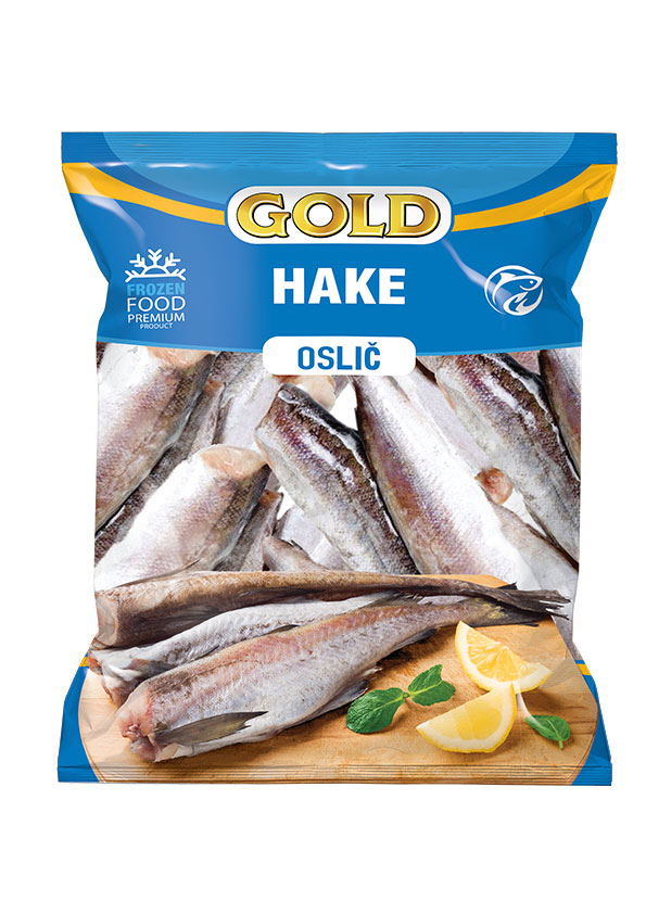 Gold frozen fish hake 1 kg