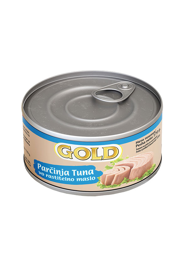 Gold tuna chunks in vegetable oil 170 g
